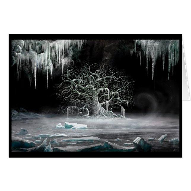 Un secret d'hiver - Carte (Devant horizontal)