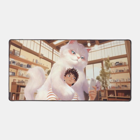 Un selfie avec le géant du fluffy (Recto)