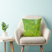 Un sentiment de coussin vert - Calme, Confort créa (Chaise)