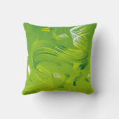 Un sentiment de coussin vert - Calme, Confort créa (Verso)