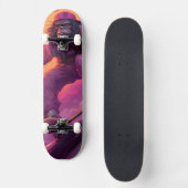 Un singe en skateboard (Recto)