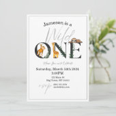 Un singe sauvage, Giraffe, Invitation de la jungle (Debout devant)