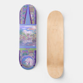 Un Skateboard Purple Paradise (Recto)