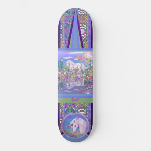 Un Skateboard Purple Paradise