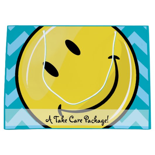 Un sourire énorme salut le sac fait sur commande (Devant)