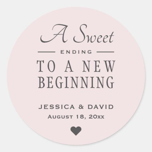 Un Sticker De Mariage Favori Et Doux Pour Terminer (Devant)