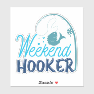 Un Sticker Pour Les Gens Qui Aiment Pêcher