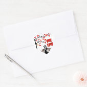 Un Stickers Coeur Amour (Enveloppe)