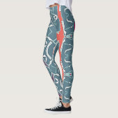 Un style abstrait "Ratti_Creative_Arts" Legging (Gauche)