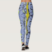 Un style abstrait "Ratti_Creative_Arts" Legging (Dos)
