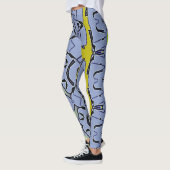 Un style abstrait "Ratti_Creative_Arts" Legging (Gauche)