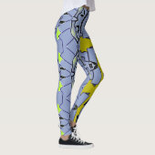 Un style abstrait "Ratti_Creative_Arts" Legging (Droite)