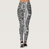 Un style abstrait "Ratti_Creative_Arts" Legging (Dos)
