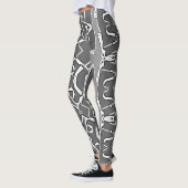 Un style abstrait "Ratti_Creative_Arts" Legging (Gauche)