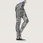 Un style abstrait "Ratti_Creative_Arts" Legging (Droite)