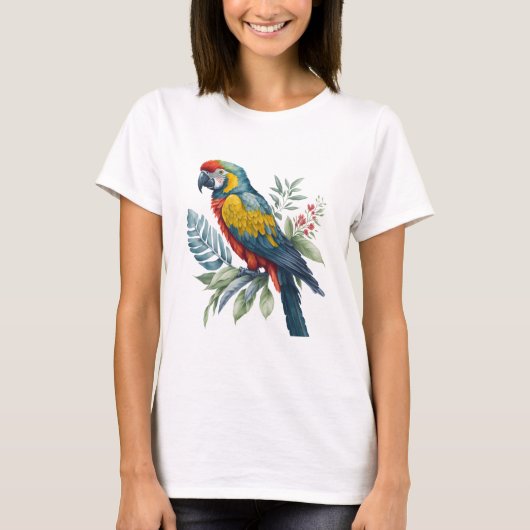 Un superbe T-shirt féminin pour une beauté sans ef (Devant)