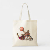 Un sur un Sac fourre-tout de basket-ball (Dos)