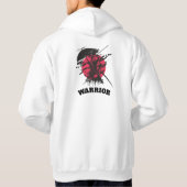 Un sweat à capuche de style guerrier (Dos)