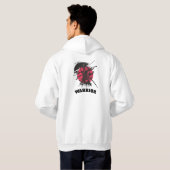 Un sweat à capuche de style guerrier (Dos entier)