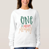 Un sweatshirt de Noël joyeux pour maman (Devant)