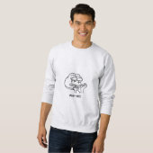 Un sweatshirt d'humeur de cendre (Devant entier)