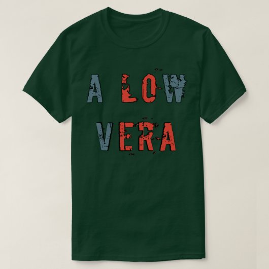 Un T-shirt basse Vera (Design devant)