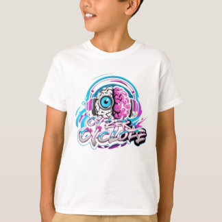 Un t-shirt conçu pour le cerveau pour les enfants.