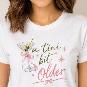 Un T-shirt d'anniversaire un peu plus vieux