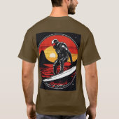 Un t-shirt de création de visionnaires demain" (Dos)