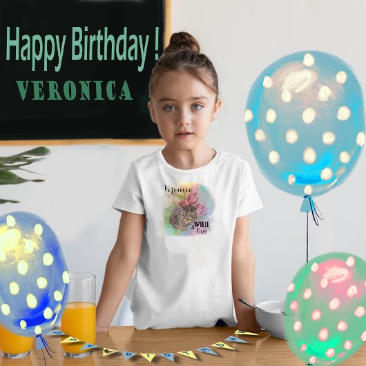 Un T-Shirt de fête d'anniversaire pour une fille s