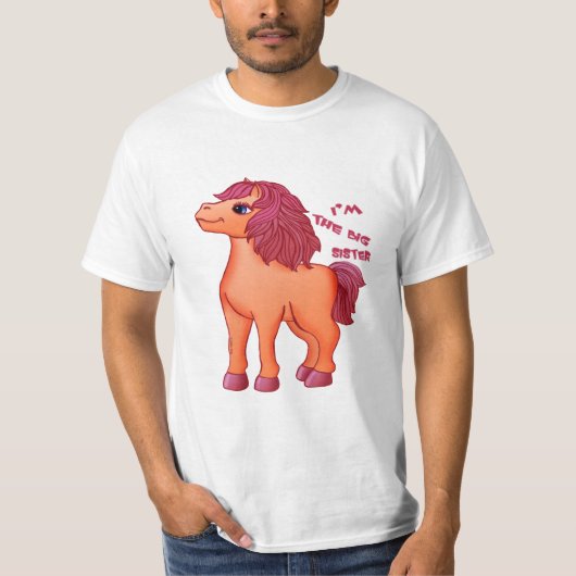 Un T-shirt de grande soeur Pony (Devant)