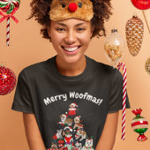 Un T-shirt de Noël très joyeux Doggie
