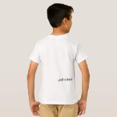 Un T-shirt d'enfant un peu affamé (Dos entier)