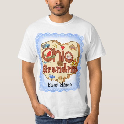 Un T-shirt grand-mère de l'Ohio (Devant)