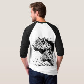 Un T-shirt Leopard monochrome (Dos entier)