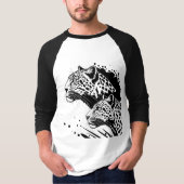 Un T-shirt Leopard monochrome (Devant)