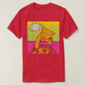 Un T-Shirt Pizza Pop Art (Design devant)