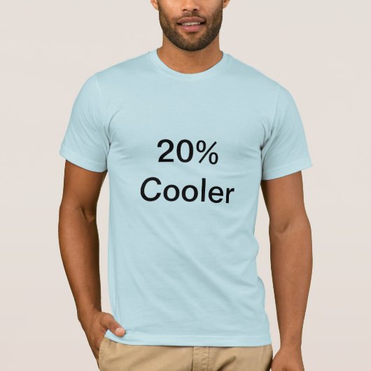 Un T-shirt plus frais de 20% (Devant)
