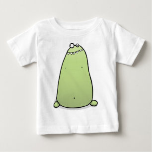 Un T-shirt pour bébé étrange - Monstre de la soie