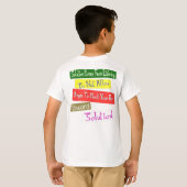 Un T-shirt pour garçon unique pour vous! (Dos entier)