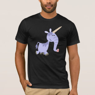 Un T-shirt Unicorn Cartoon Inhabituel