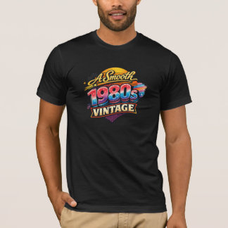 Un T-Shirt Vintage Années 80 Lisse