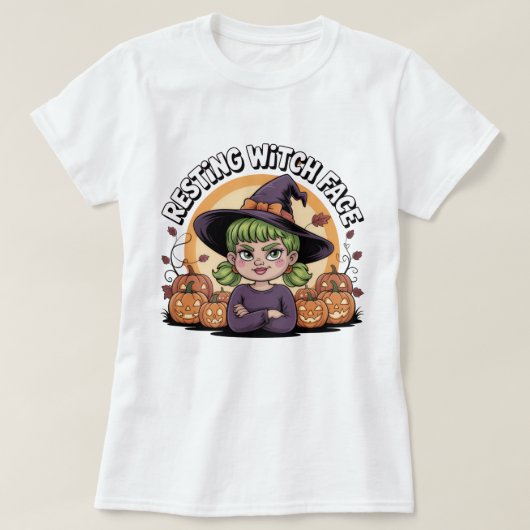 Un T-shirt vraiment cool pour Halloween rien que p (Design devant)