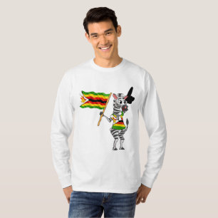 Un T-Shirt zèbre zimbabwéen