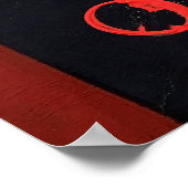 Un tableau abstrait; une grille de cercles estampi (Coin)