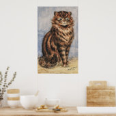 Un tableau d'alerte par Louis William Wain (Cuisine)