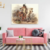 Un Tableau De La Vie D'Une Toile De Guerrier Pieds (Insitu(Salon))