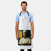 Un tablier de chef italien - Généré par AI (Porté)