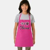 Un tablier de cuisson de fleurs de marguerite rose (Insitu)