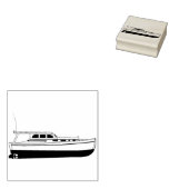 Un tampon en caoutchouc de croiseur cabine vintage (Tamponné)